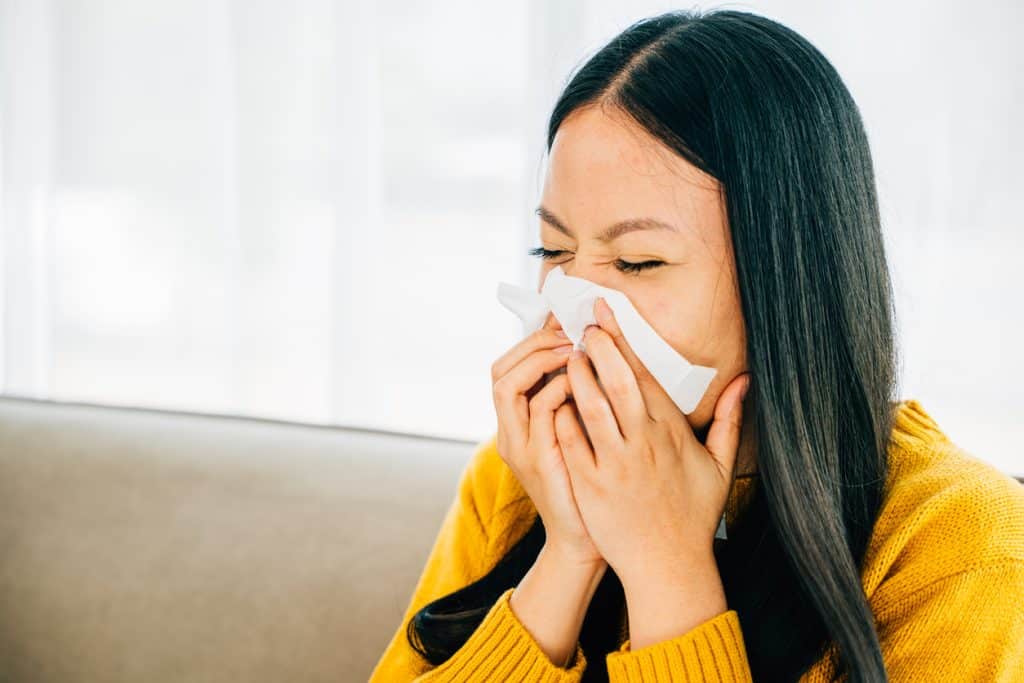 dealing with cold symptoms
