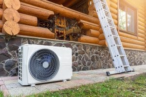 modern HVAC air conditioning